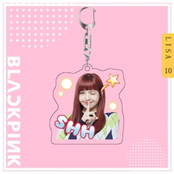 BLACK PINK acrylic pendant bag...