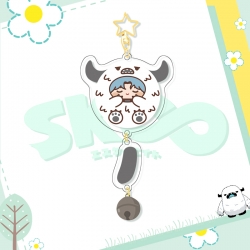 SK∞ Colorful Bell Pendant Keyc...