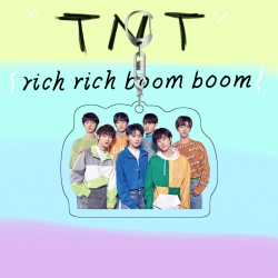 TNT acrylic pendant bag charm ...