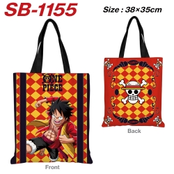 One Piece Anime Canvas Tote Sh...