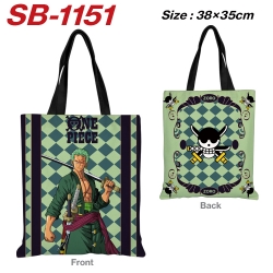 One Piece Anime Canvas Tote Sh...