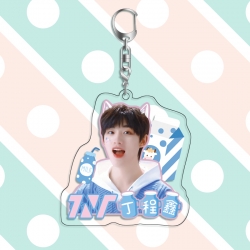 TNT acrylic pendant bag charm ...
