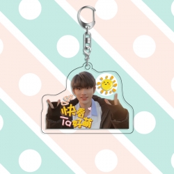 TNT acrylic pendant bag charm ...