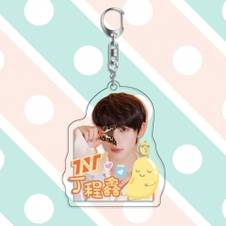 TNT acrylic pendant bag charm ...