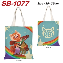 Turning Red  Anime Canvas Tote...
