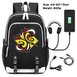 SK∞ Canvas Double Shoulder Whi...