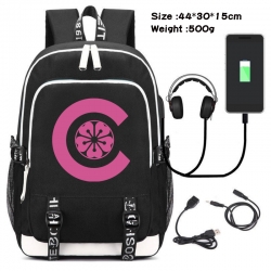 SK∞ Canvas Double Shoulder Whi...
