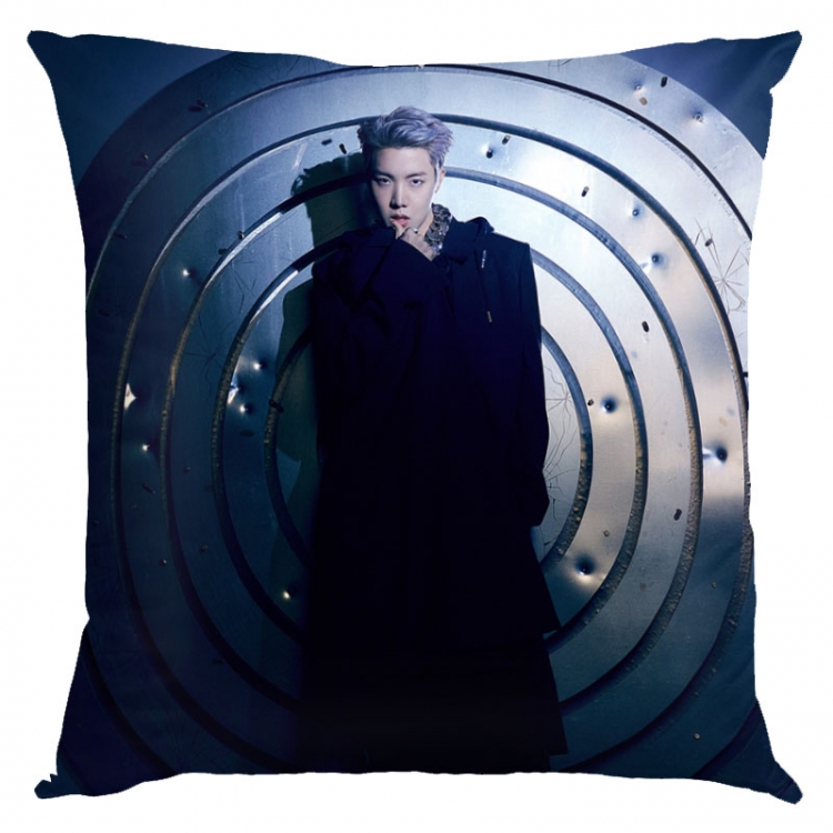 BTS Anime square full-color pillow cushion 45X45CM NO FILLING  BS-1412