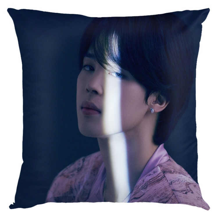 BTS Anime square full-color pillow cushion 45X45CM NO FILLING  BS-1437