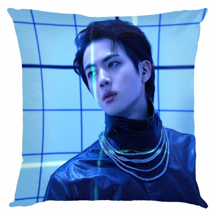 BTS Anime square full-color pillow cushion 45X45CM NO FILLING  BS-1414