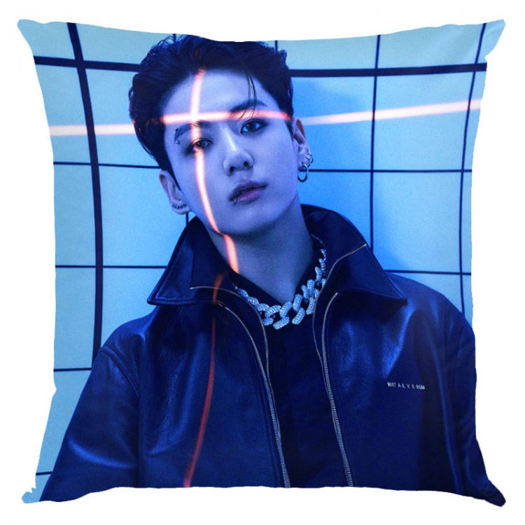 BTS Anime square full-color pillow cushion 45X45CM NO FILLING  BS-1416