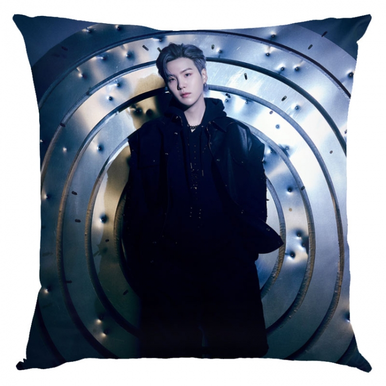 BTS Anime square full-color pillow cushion 45X45CM NO FILLING  BS-1411