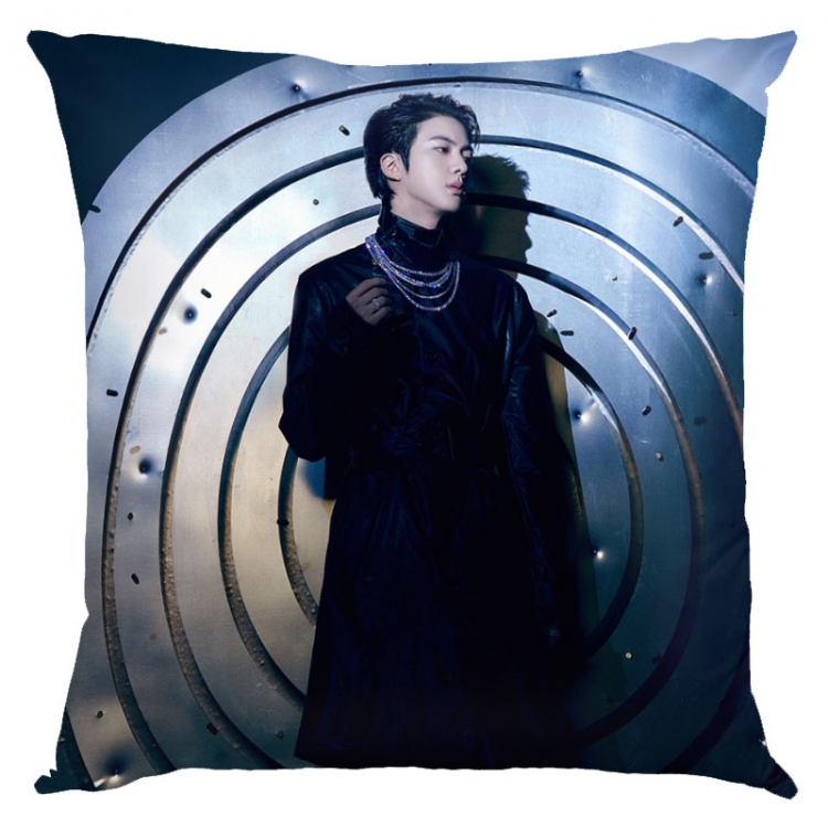 BTS Anime square full-color pillow cushion 45X45CM NO FILLING BS-1407