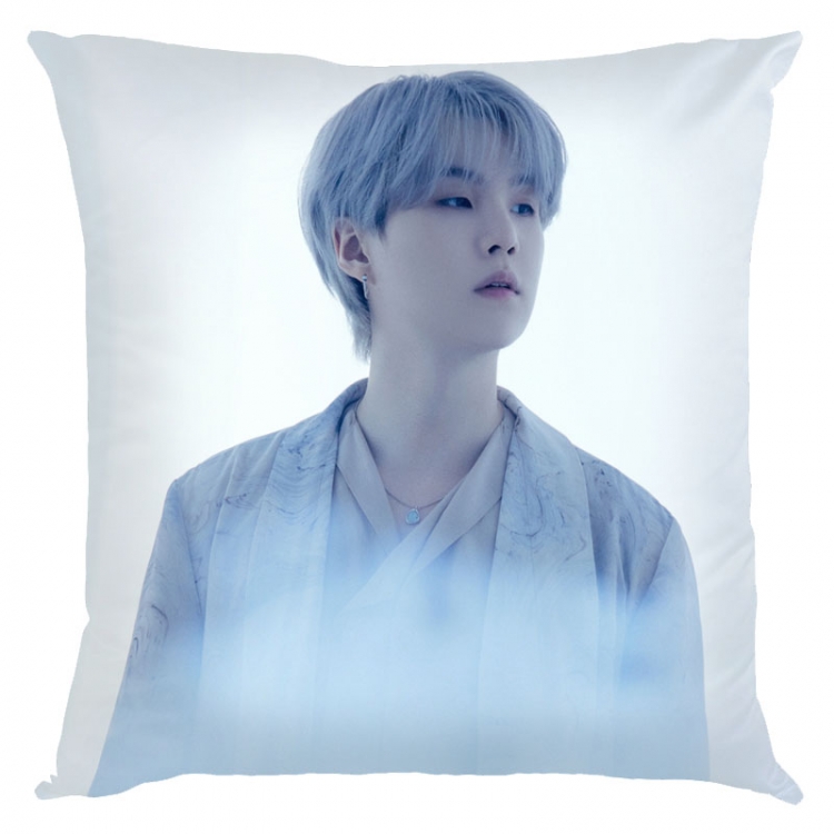 BTS Anime square full-color pillow cushion 45X45CM NO FILLING  BS-1433