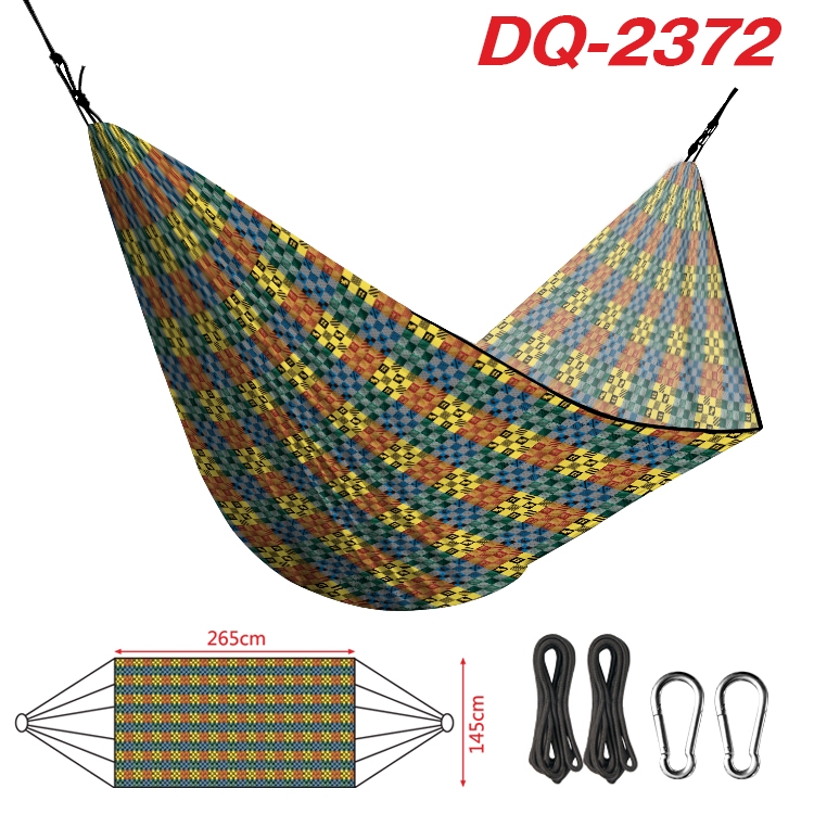 Harry Potter Outdoor full color watermark printing hammock 265x145cm DQ-2372