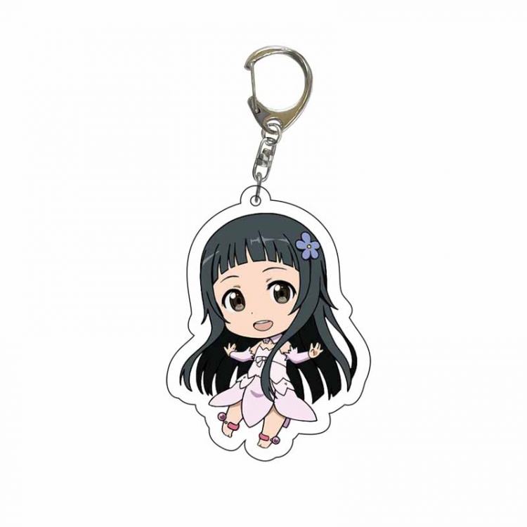 Sword Art Online Anime Acrylic Keychain Charm price for 5 pcs 8885