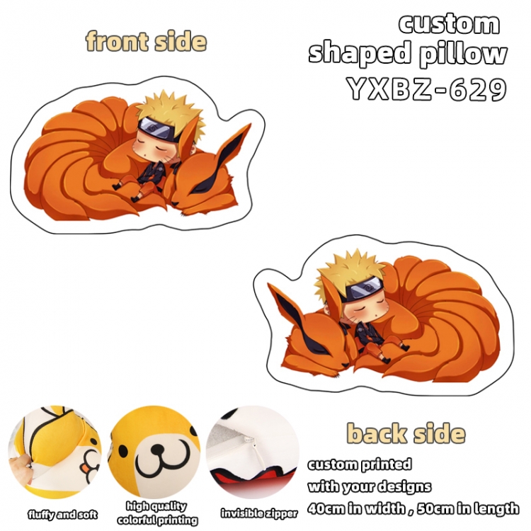 Naruto Anime Variety Shaped Pillow 40x50cm YXBZ629