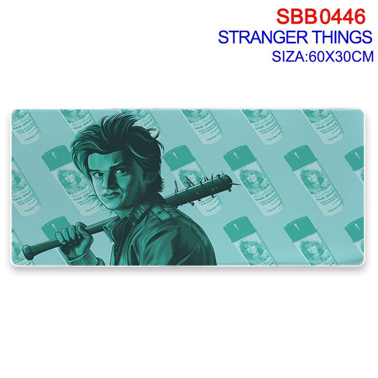 Stranger Things Anime peripheral edge lock mouse pad 60X30cm  SBB-446