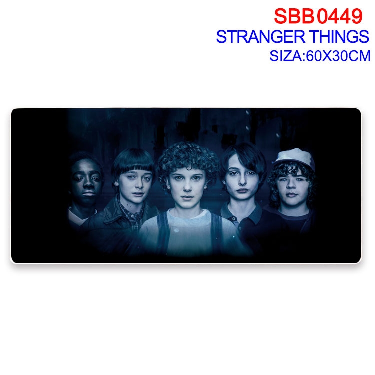 Stranger Things Anime peripheral edge lock mouse pad 60X30cm  SBB-449