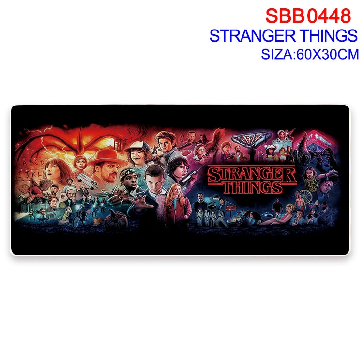 Stranger Things Anime peripheral edge lock mouse pad 60X30cm SBB-448