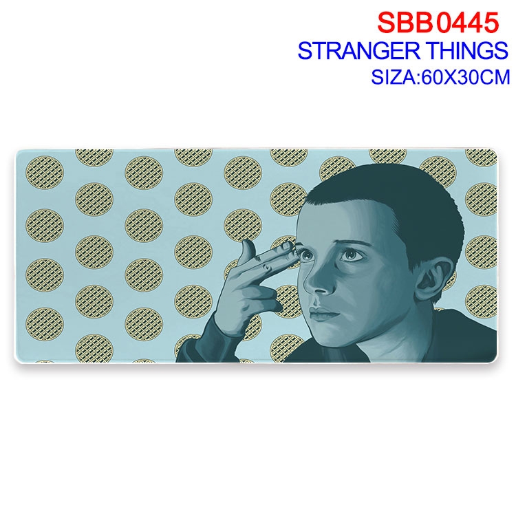 Stranger Things Anime peripheral edge lock mouse pad 60X30cm SBB-445