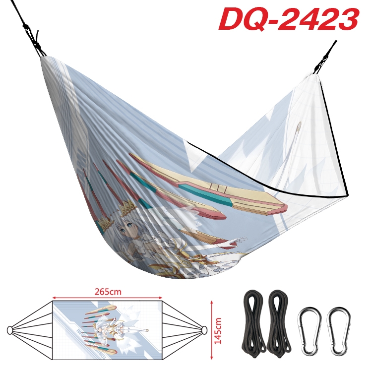 Date-A-Live Outdoor full color watermark printing hammock 265x145cm DQ-2423