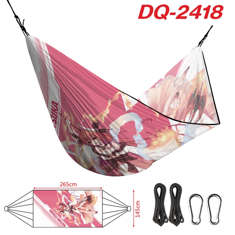 Date-A-Live Outdoor full color watermark printing hammock 265x145cm DQ-2418