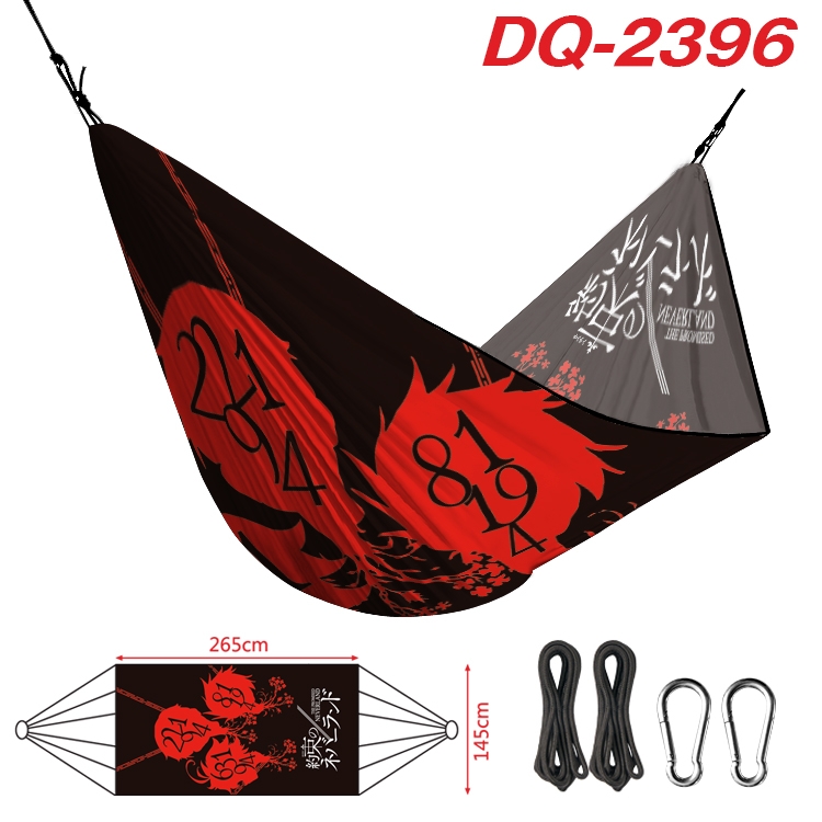 The Promised Neverla Outdoor full color watermark printing hammock 265x145cm DQ-2396