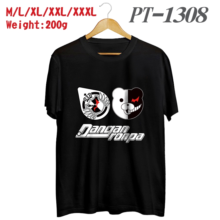 Dangan-Ronpa Anime Cotton Color Book Print Short Sleeve T-Shirt from M to 3XL PT1308