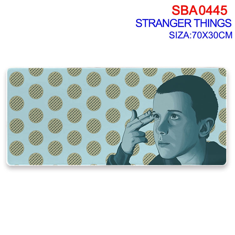 Stranger Things Anime peripheral edge lock mouse pad 70X30cm SBA-445