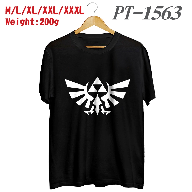 The Legend of Zelda Anime Cotton Color Book Print Short Sleeve T-Shirt from M to 3XL PT1563