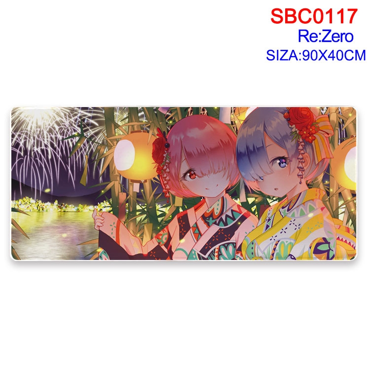 Re:Zero kara Hajimeru Isekai Seikatsu Anime peripheral edge lock mouse pad 40X90X0.3CM SBC-117