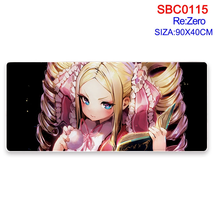 Re:Zero kara Hajimeru Isekai Seikatsu Anime peripheral edge lock mouse pad 40X90X0.3CM SBC-115