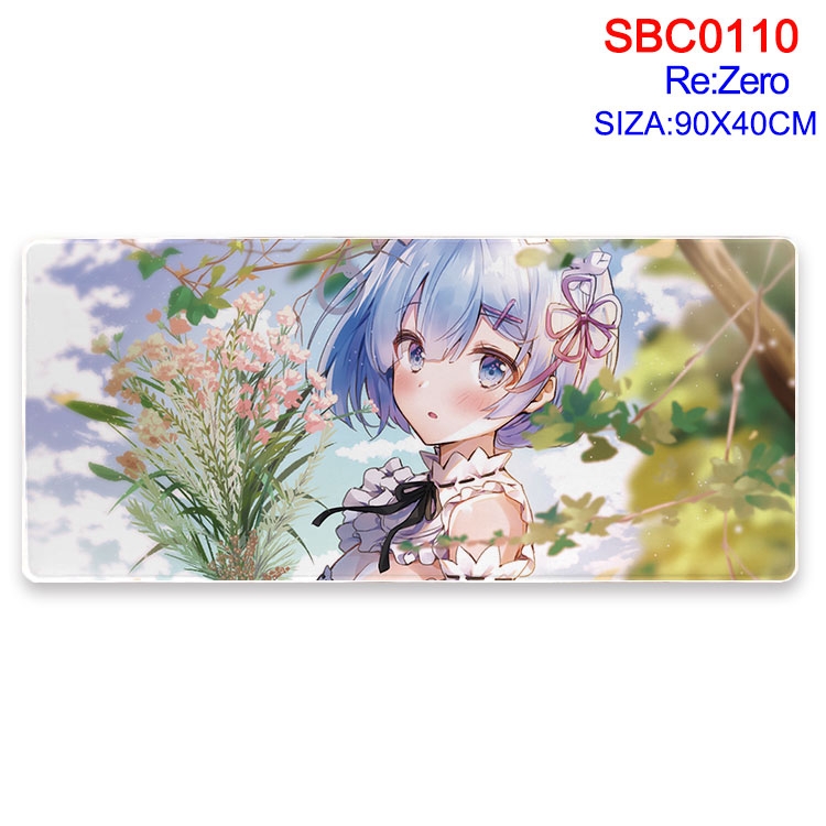Re:Zero kara Hajimeru Isekai Seikatsu Anime peripheral edge lock mouse pad 40X90X0.3CM SBC-110