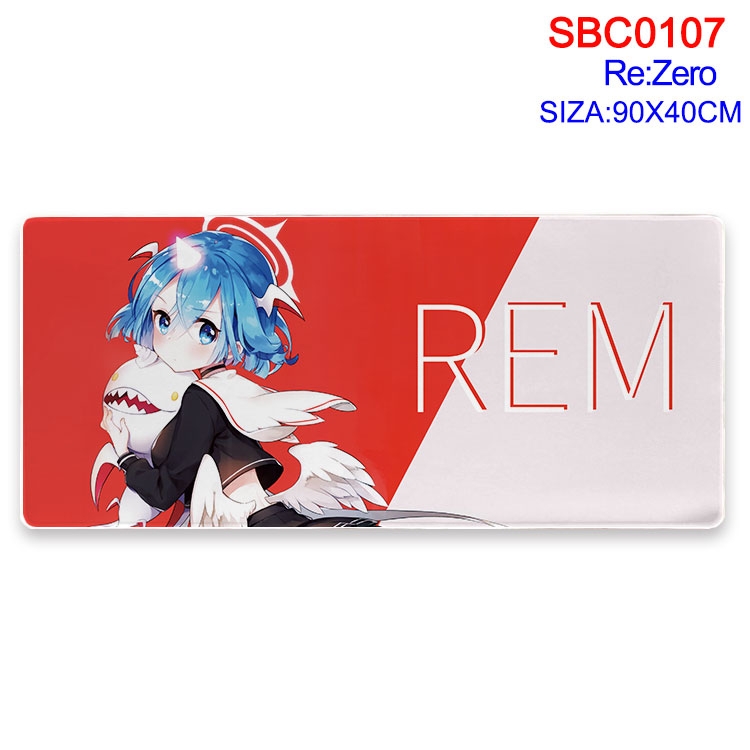 Re:Zero kara Hajimeru Isekai Seikatsu Anime peripheral edge lock mouse pad 40X90X0.3CM SBC-107