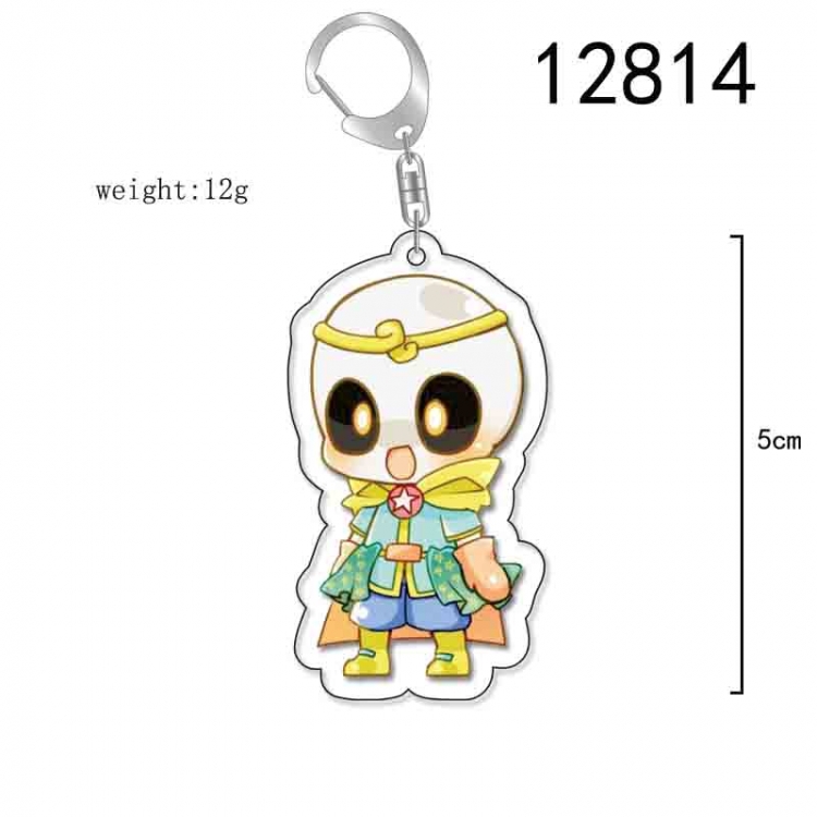 Undertale Anime Acrylic Keychain Charm price for 5 pcs 12814