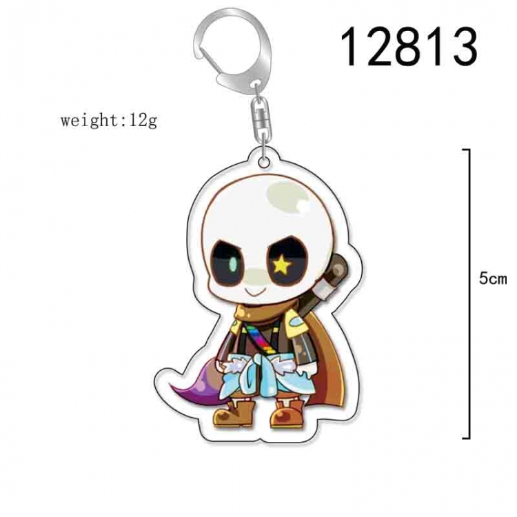 Undertale Anime Acrylic Keychain Charm price for 5 pcs 12813