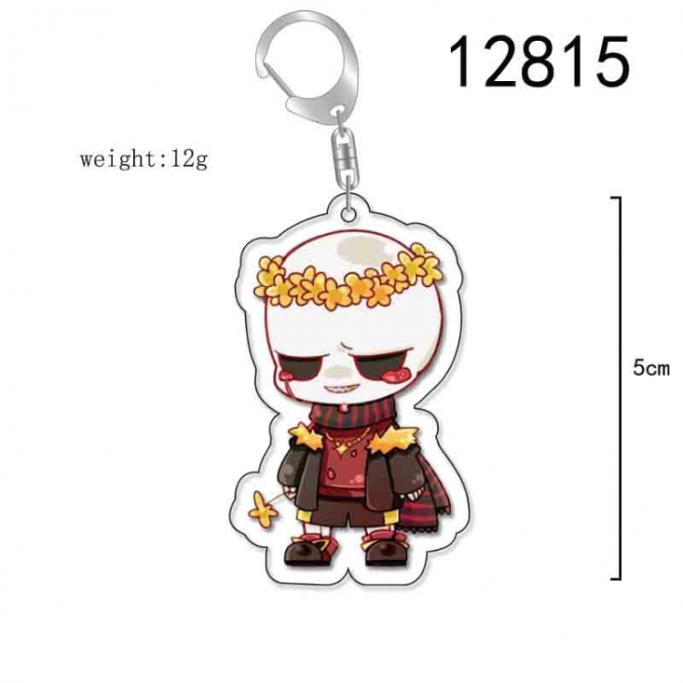 Undertale Anime Acrylic Keychain Charm price for 5 pcs 12815