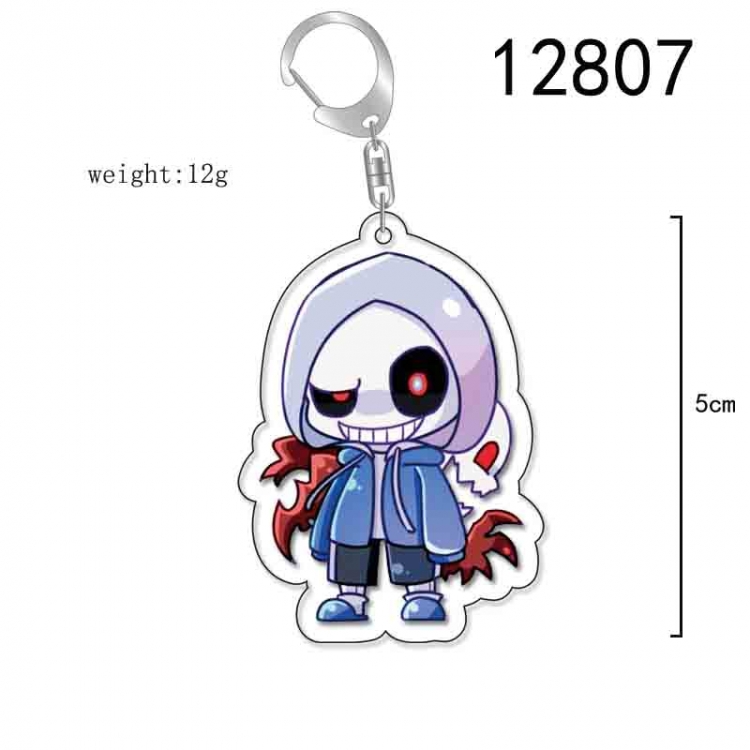 Undertale Anime Acrylic Keychain Charm price for 5 pcs 12807