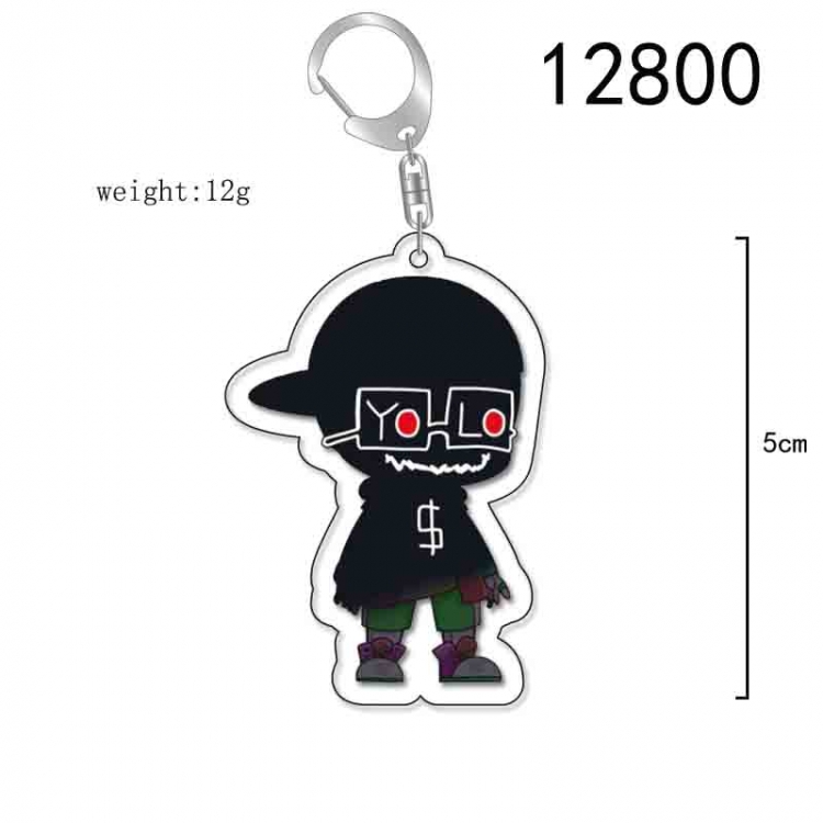 Undertale Anime Acrylic Keychain Charm price for 5 pcs 12800