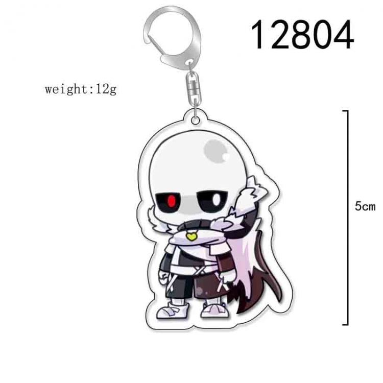 Undertale Anime Acrylic Keychain Charm price for 5 pcs 12804
