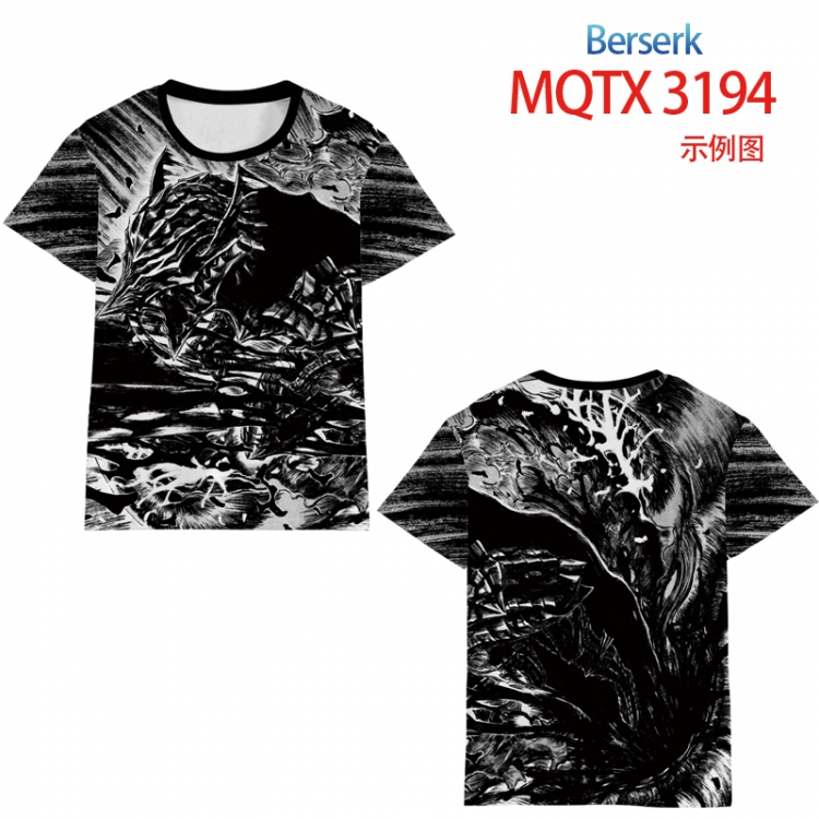 Bleach full color printed short-sleeved T-shirt from 2XS to 5XL MQTX 3194