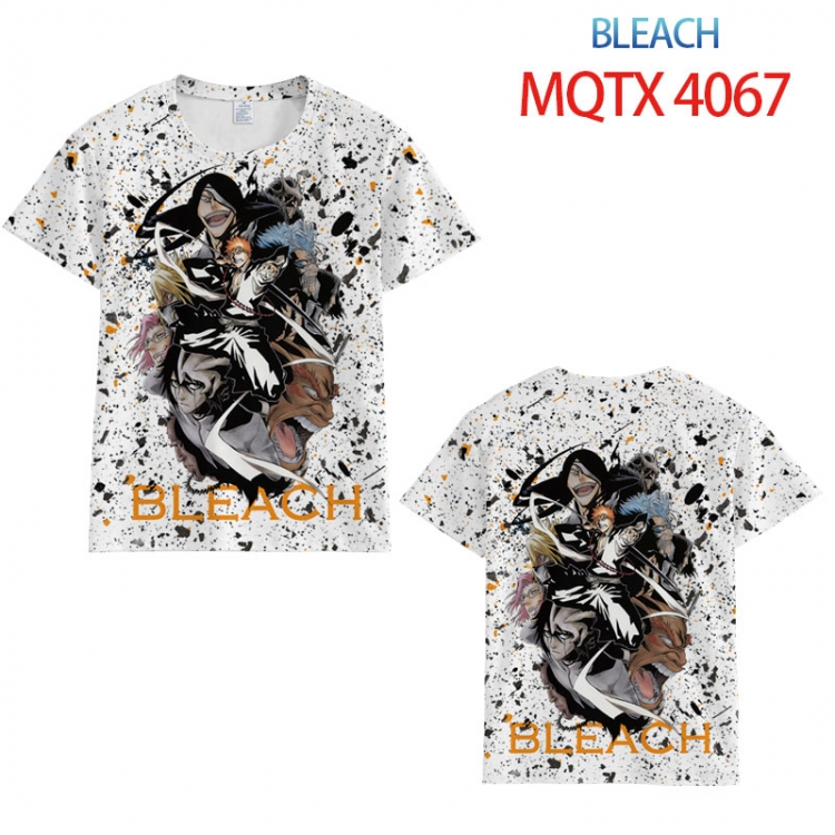 Bleach full color printed short-sleeved T-shirt from 2XS to 5XL MQTX-4067