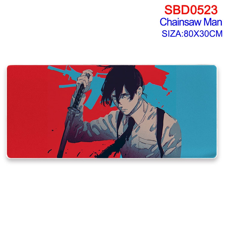 chainsaw man Anime peripheral edge lock mouse pad 80X30cm SBD-523