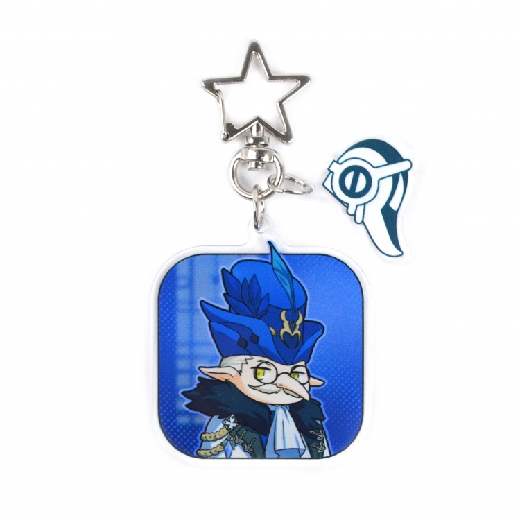Genshin Impact Epoxy keychain bag pendant jewelry price for 2 pcs 8511