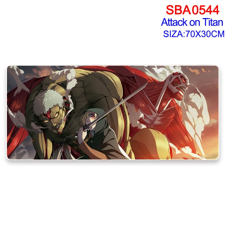 Shingeki no Kyojin Anime peripheral edge lock mouse pad 70X30cm SBA-544