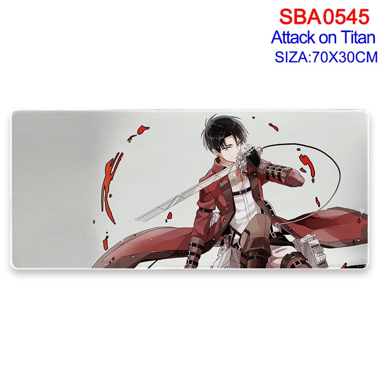 Shingeki no Kyojin Anime peripheral edge lock mouse pad 70X30cm  SBA-545