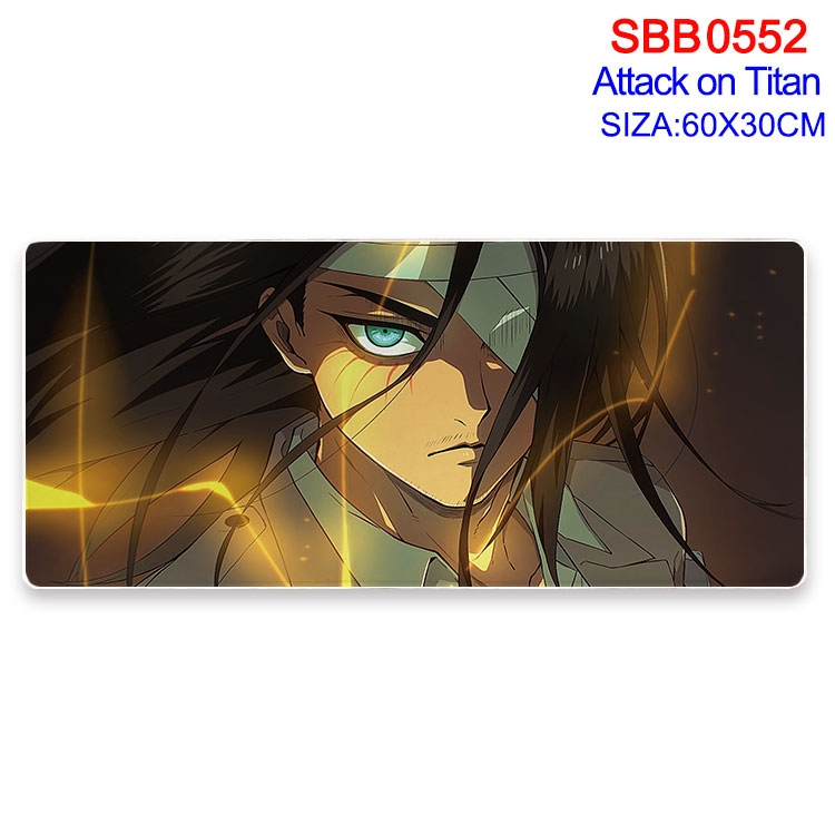 Shingeki no Kyojin Anime peripheral edge lock mouse pad 60X30cm SBB-552