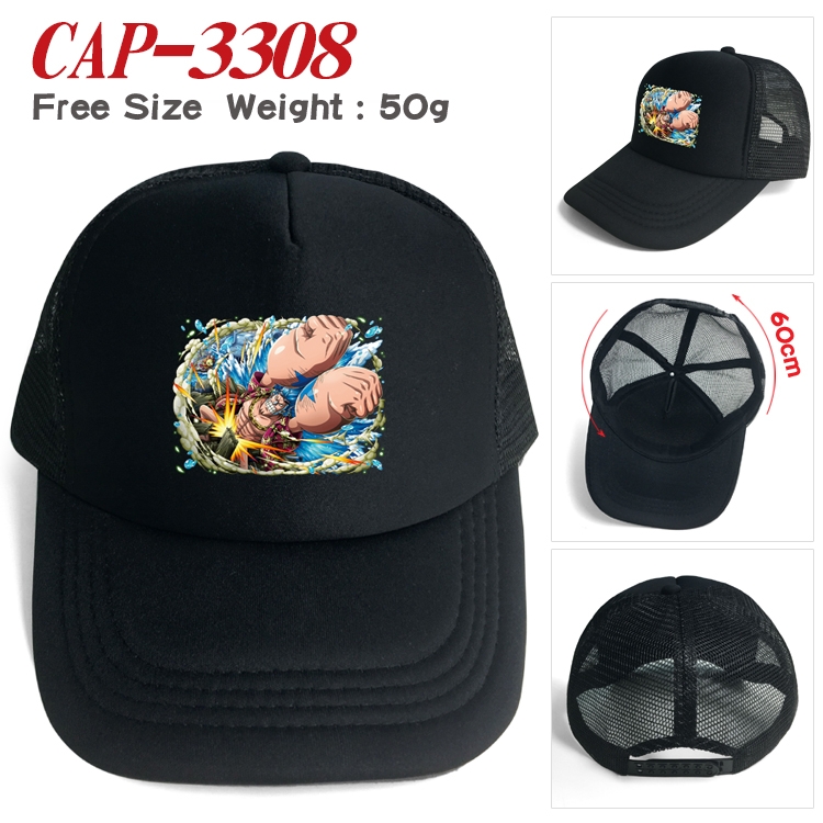 One Piece Anime mesh cap peaked cap sun hat 60cm CAP-3308