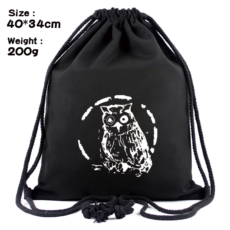 The Promised Neverla Anime Coloring Book Drawstring Backpack 40X34cm 200g